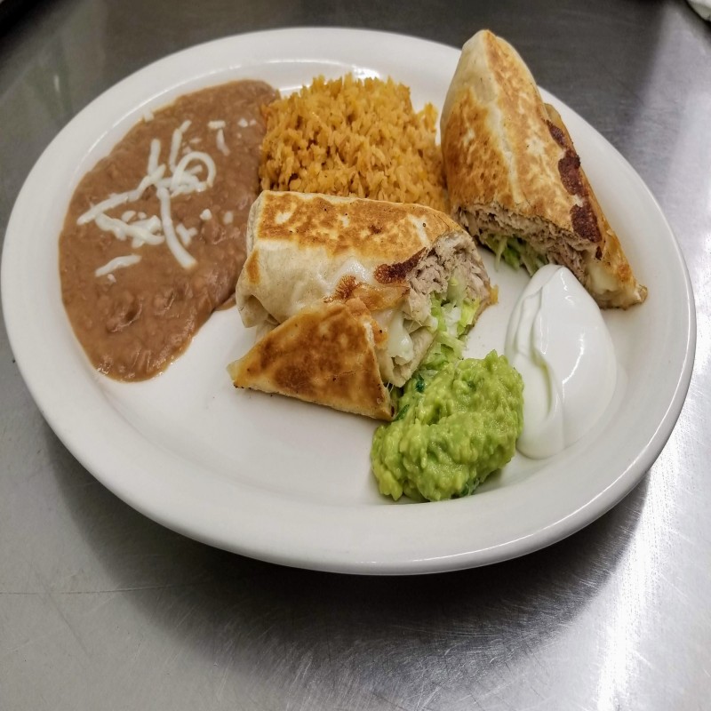 Chimichanga Plate